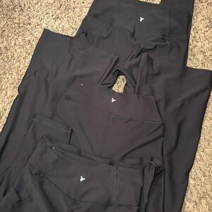 Old Navy Black High-Rise Leggings Bundle